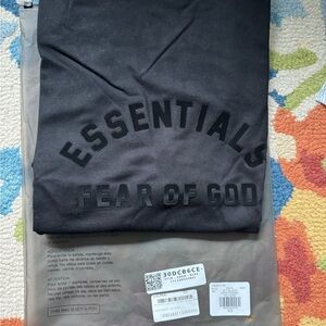 Essentials Fear of God Charcoal Tee